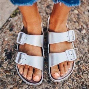 MIA Sandals in Silver